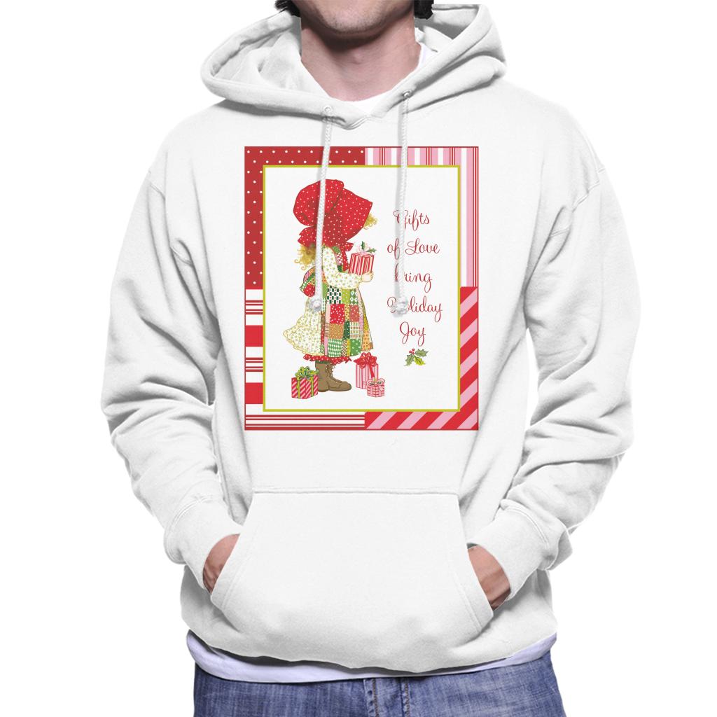 Holly Hobbie Christmas Gifts Of Love Bring Holiday Joy Men's Hooded Sweatshirt-ALL + EVERY