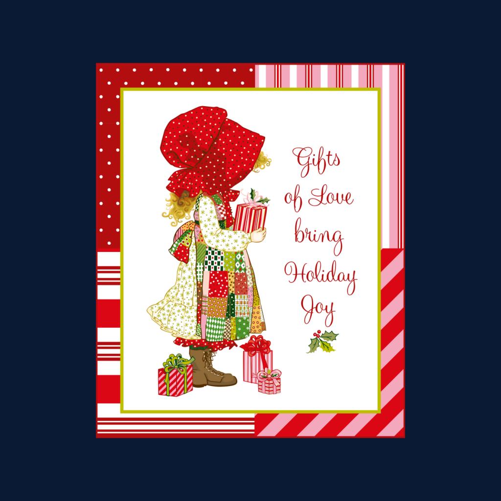 Holly Hobbie Christmas Gifts Of Love Bring Holiday Joy Women's Hooded Sweatshirt-ALL + EVERY