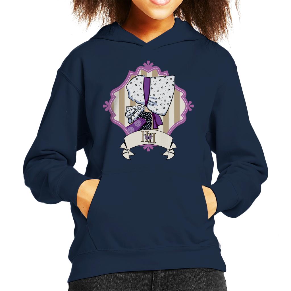 Holly Hobbie Classic Bonnet Side Profile Kid's Hooded Sweatshirt-ALL + EVERY