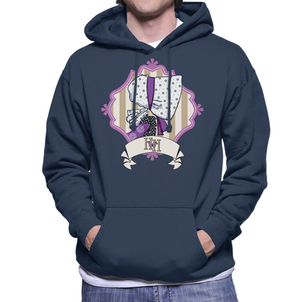 Holly Hobbie Classic Bonnet Side Profile Men's Hooded Sweatshirt-ALL + EVERY