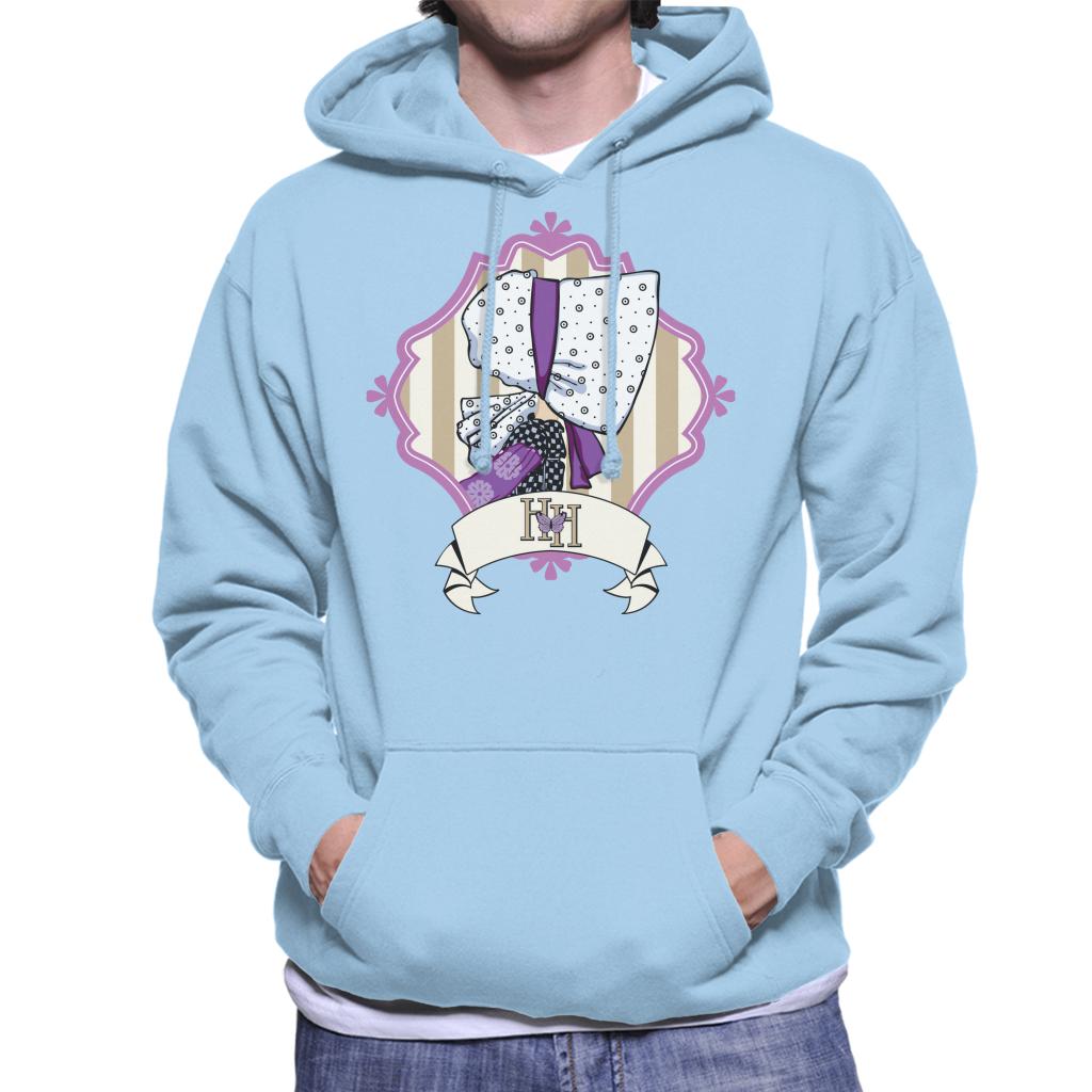 Holly Hobbie Classic Bonnet Side Profile Men's Hooded Sweatshirt-ALL + EVERY