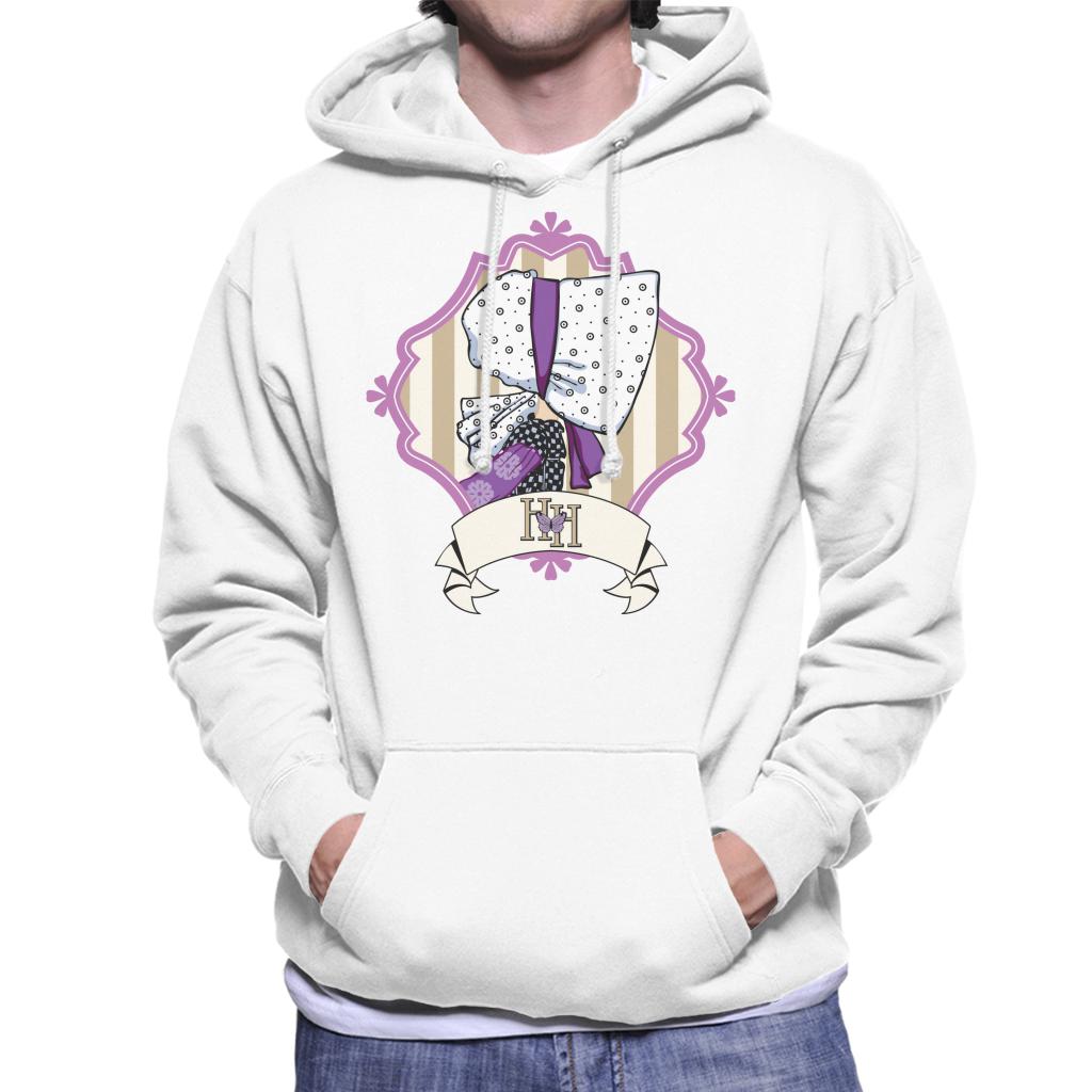 Holly Hobbie Classic Bonnet Side Profile Men's Hooded Sweatshirt-ALL + EVERY