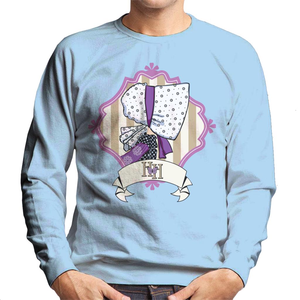 Holly Hobbie Classic Bonnet Side Profile Men's Sweatshirt-ALL + EVERY
