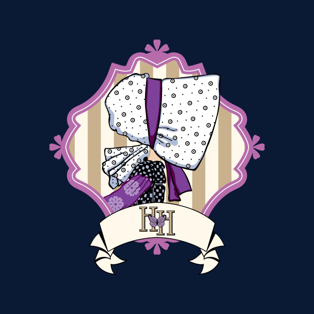 Holly Hobbie Classic Bonnet Side Profile Men's Sweatshirt-ALL + EVERY