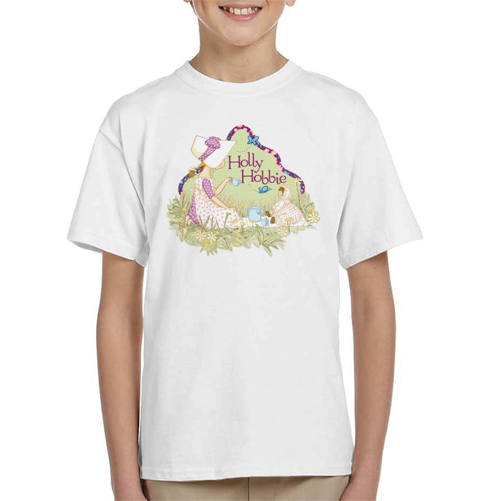 Holly Hobbie Classic Tea Party Kid's T-Shirt-ALL + EVERY