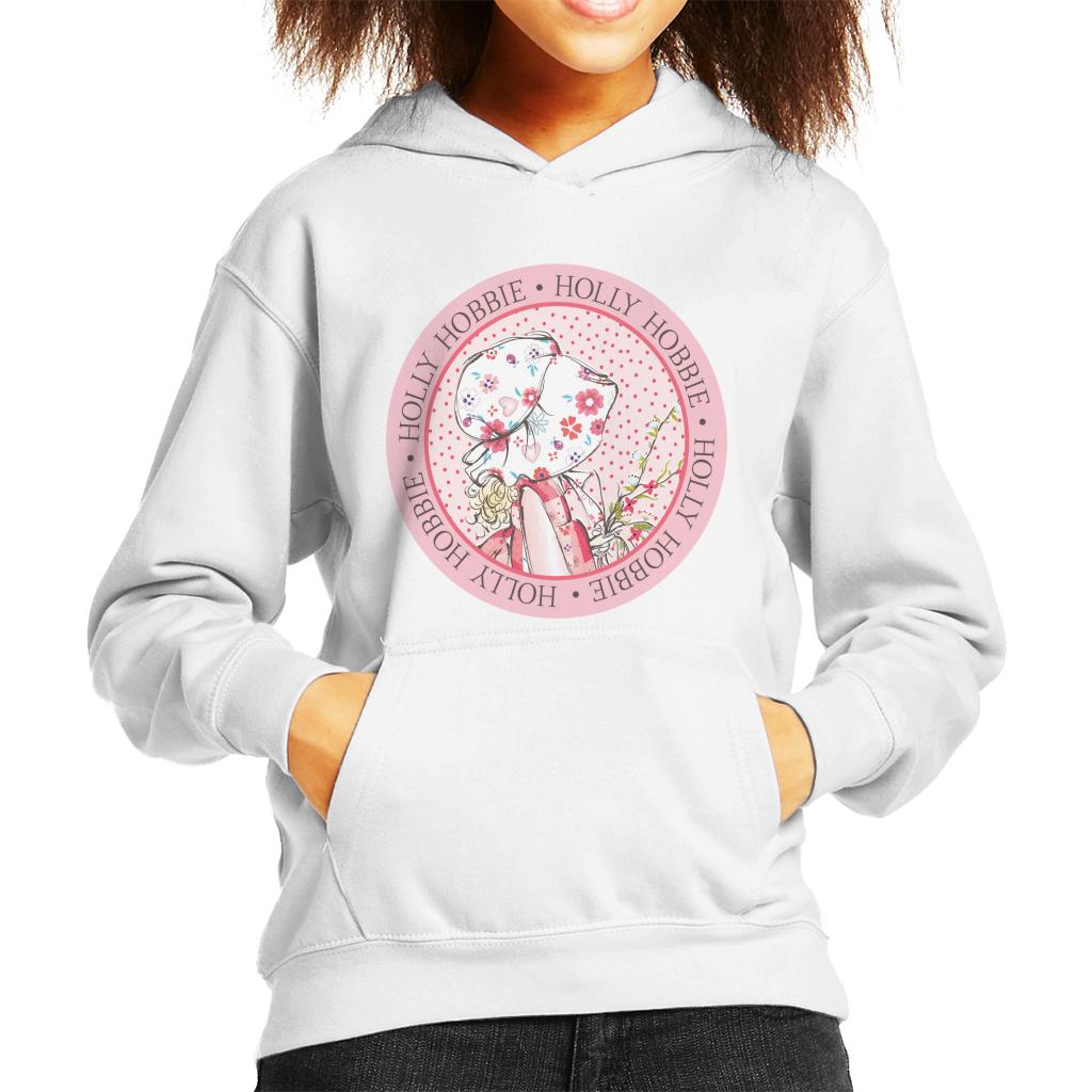 Holly Hobbie Classic Circle Kid's Hooded Sweatshirt-ALL + EVERY