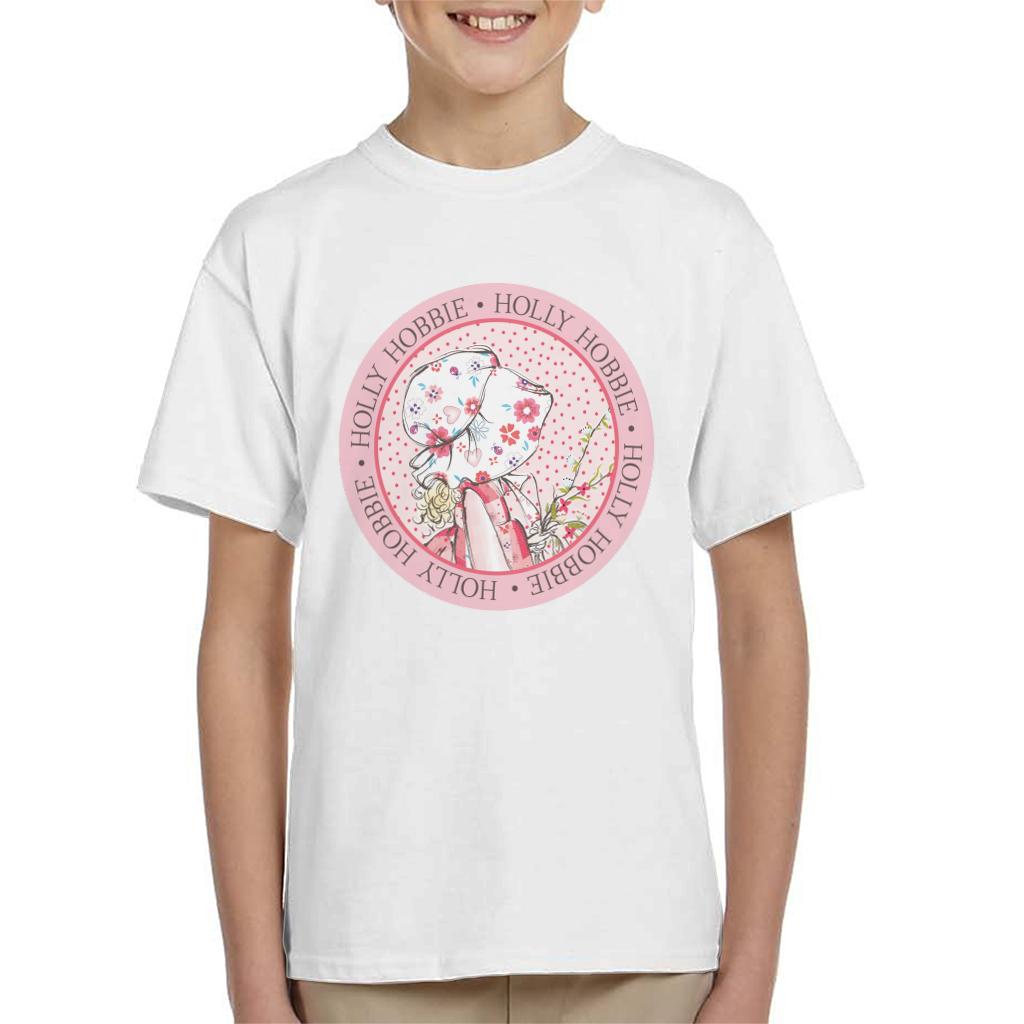 Holly Hobbie Classic Circle Kid's T-Shirt-ALL + EVERY