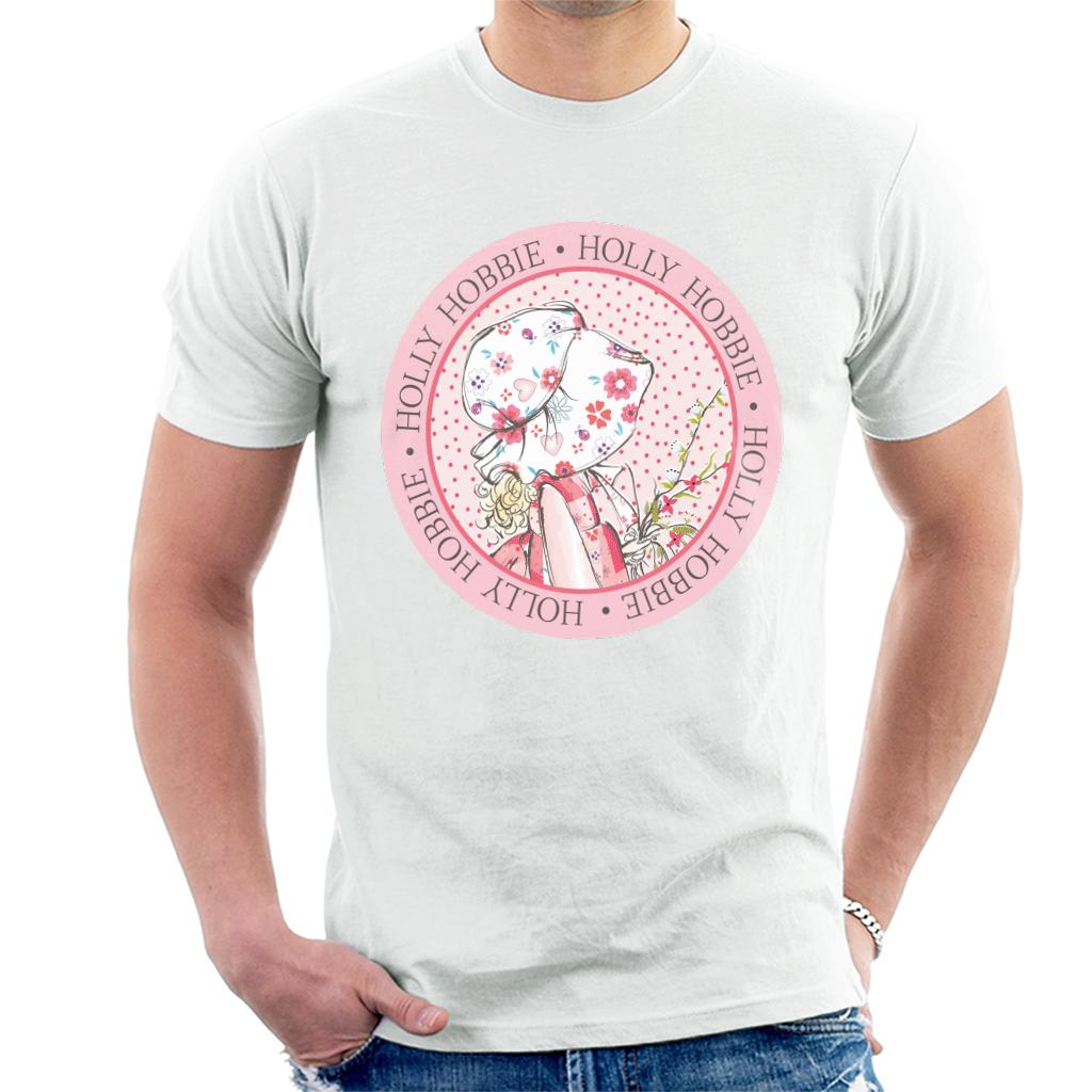 Holly Hobbie Classic Circle Men's T-Shirt-ALL + EVERY