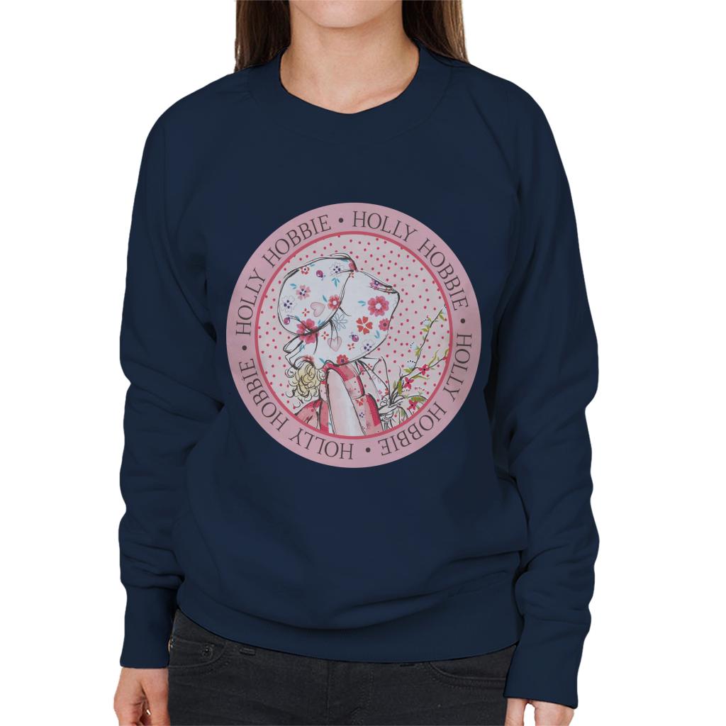 Holly Hobbie Classic Circle Women's Sweatshirt-ALL + EVERY