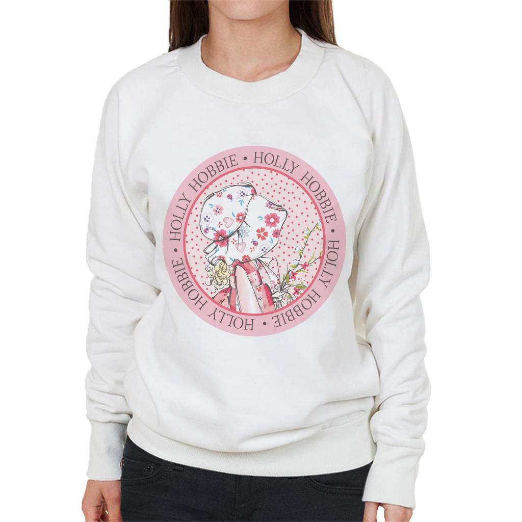 Holly Hobbie Classic Circle Women's Sweatshirt-ALL + EVERY