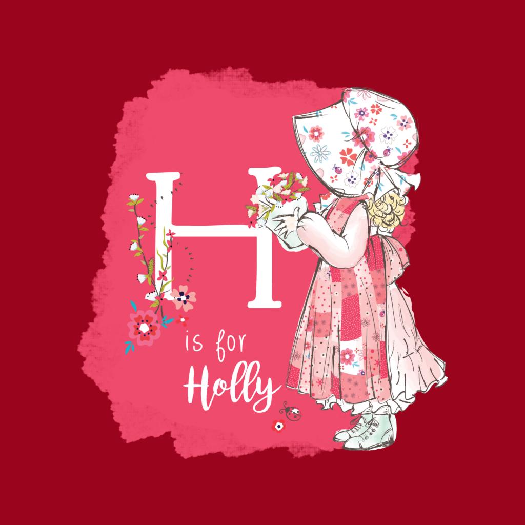 Holly Hobbie Classic H Is For Holly Men's T-Shirt-ALL + EVERY