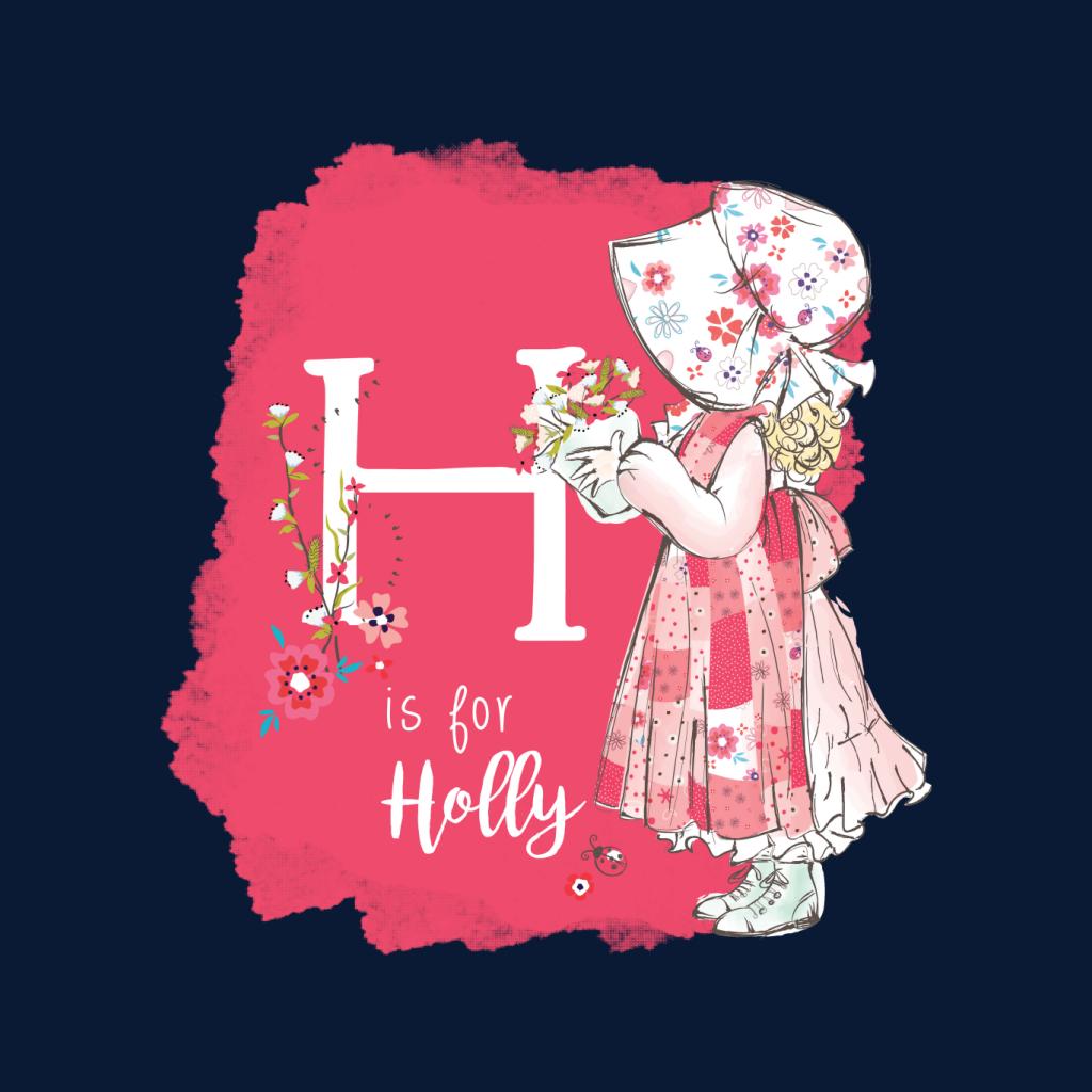 Holly Hobbie Classic H Is For Holly Men's T-Shirt-ALL + EVERY