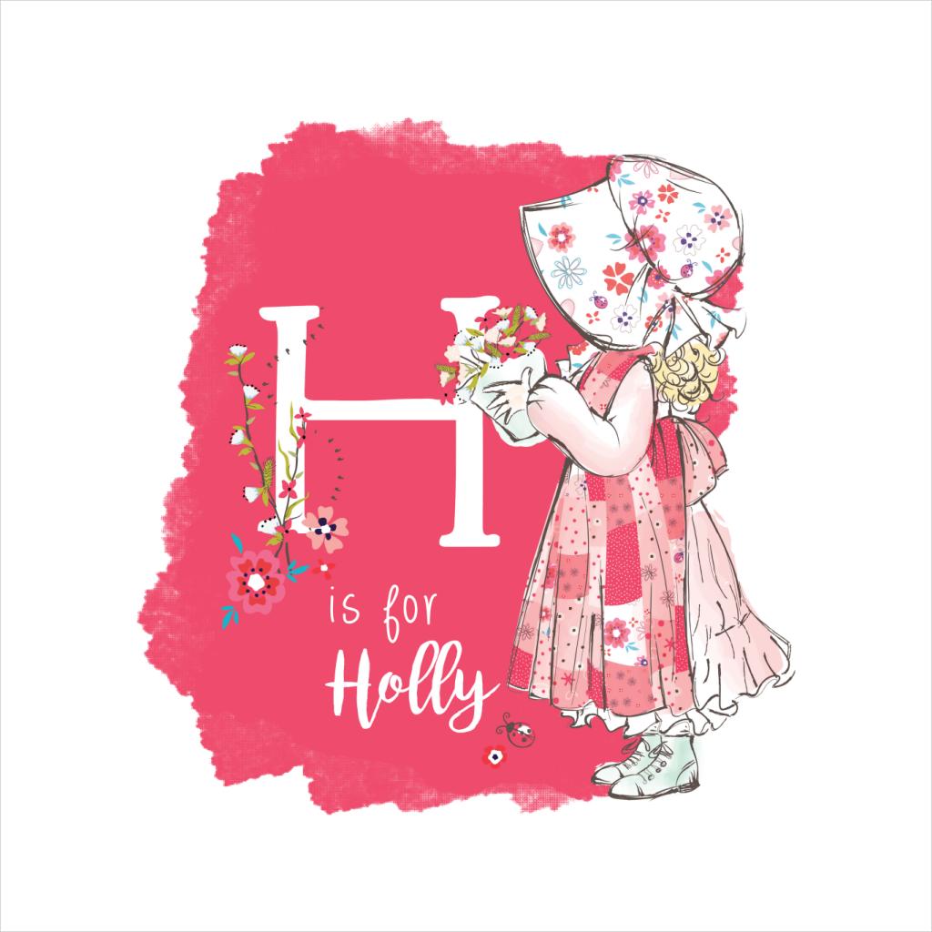 Holly Hobbie Classic H Is For Holly Men's T-Shirt-ALL + EVERY