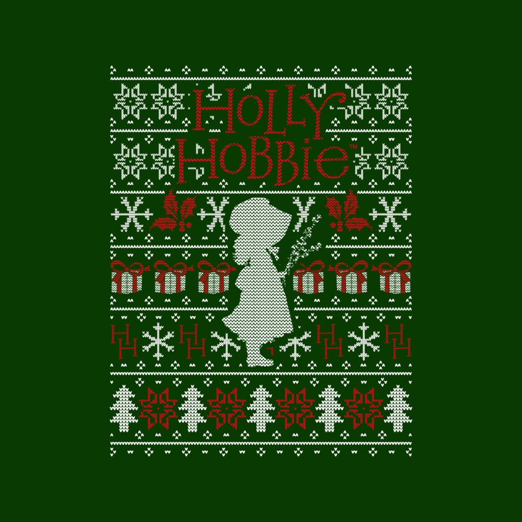 Holly Hobbie Heritage Christmas Silhouette Women's Sweatshirt-ALL + EVERY