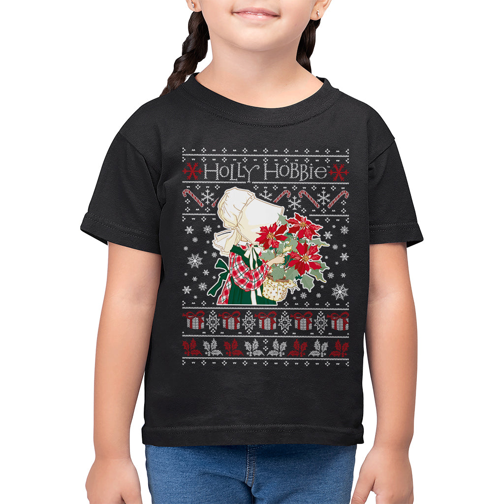 Holly Hobbie Heritage Christmas Holly Kid's T-Shirt-ALL + EVERY