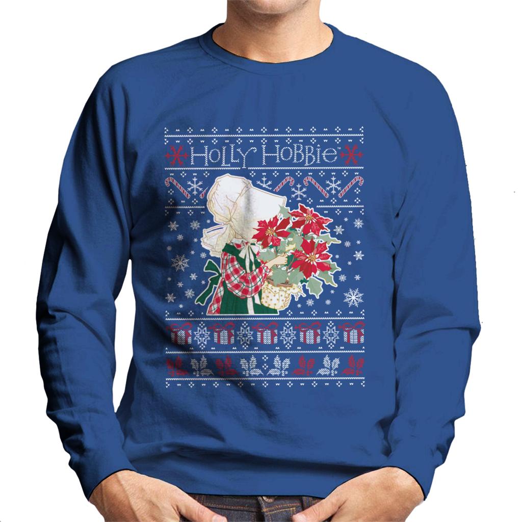 Holly Hobbie Heritage Christmas Holly Men's Sweatshirt-ALL + EVERY