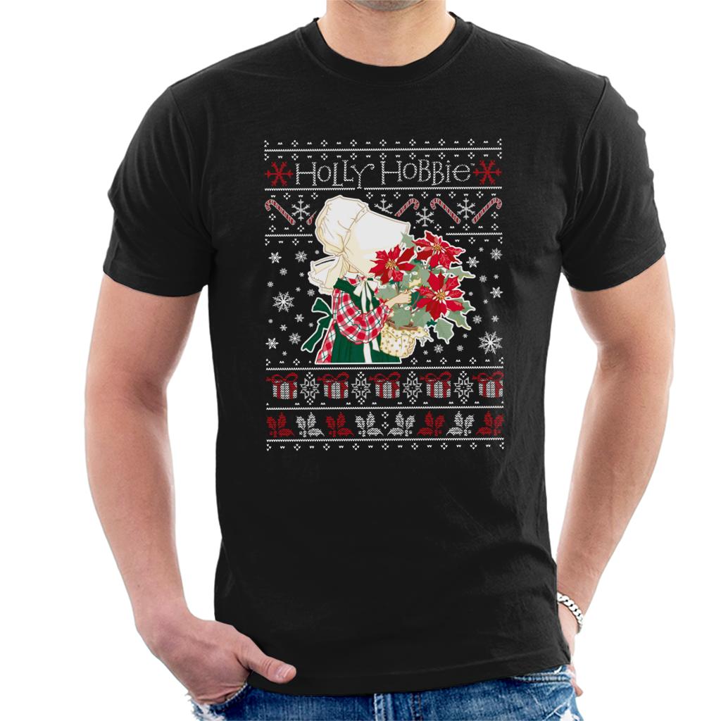 Holly Hobbie Heritage Christmas Holly Men's T-Shirt-ALL + EVERY