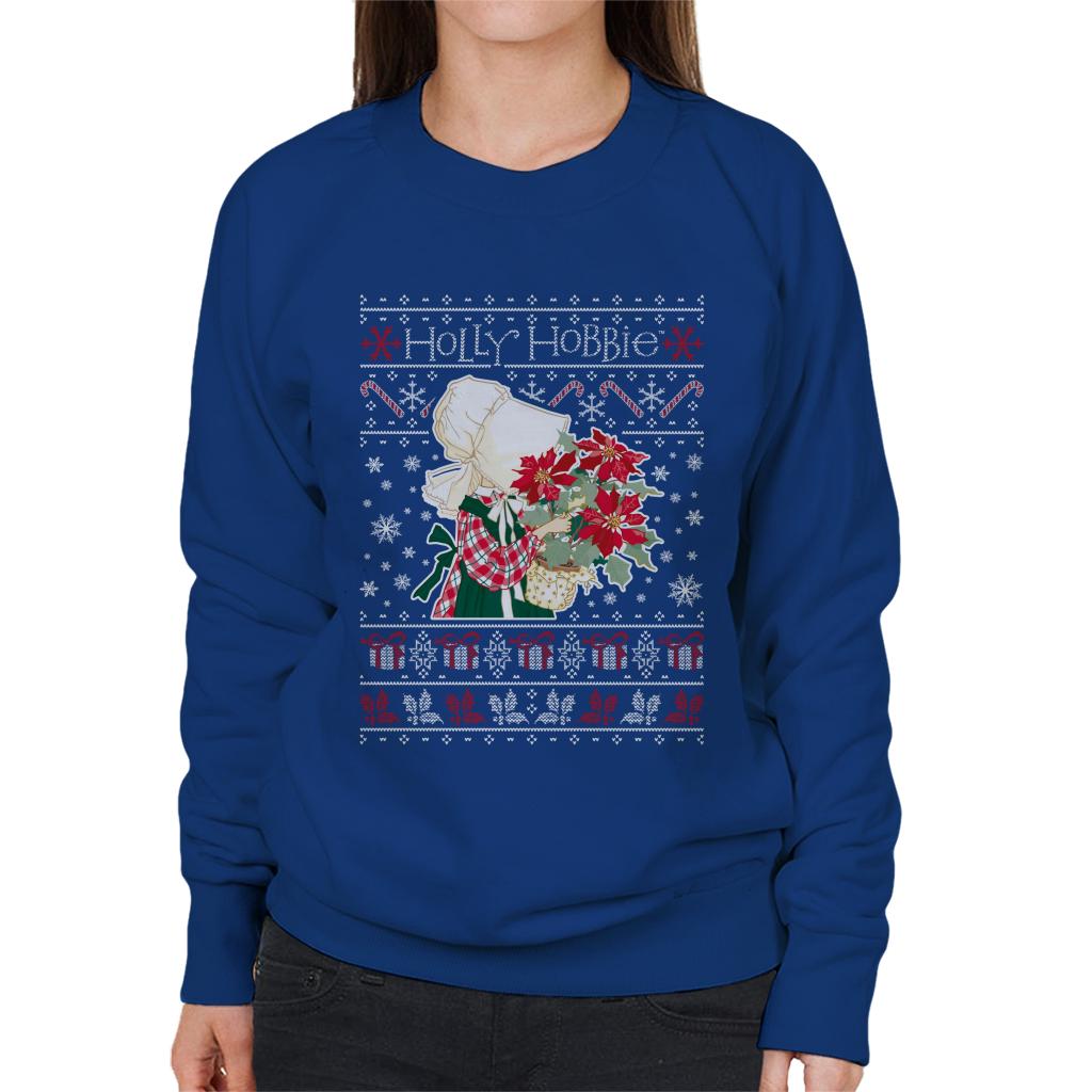 Holly Hobbie Heritage Christmas Holly Women's Sweatshirt-ALL + EVERY