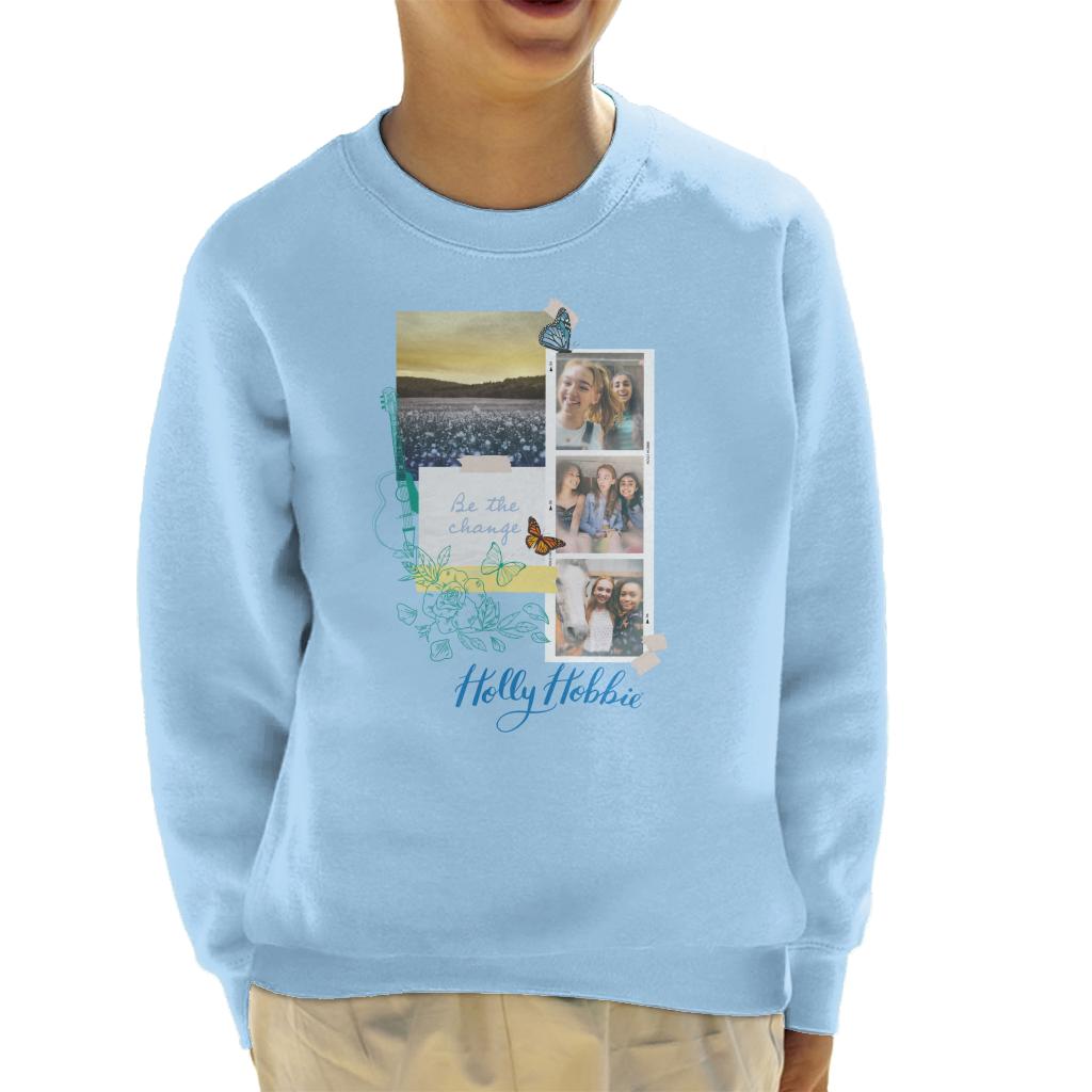 Holly Hobbie Be The Change Kid's Sweatshirt-ALL + EVERY