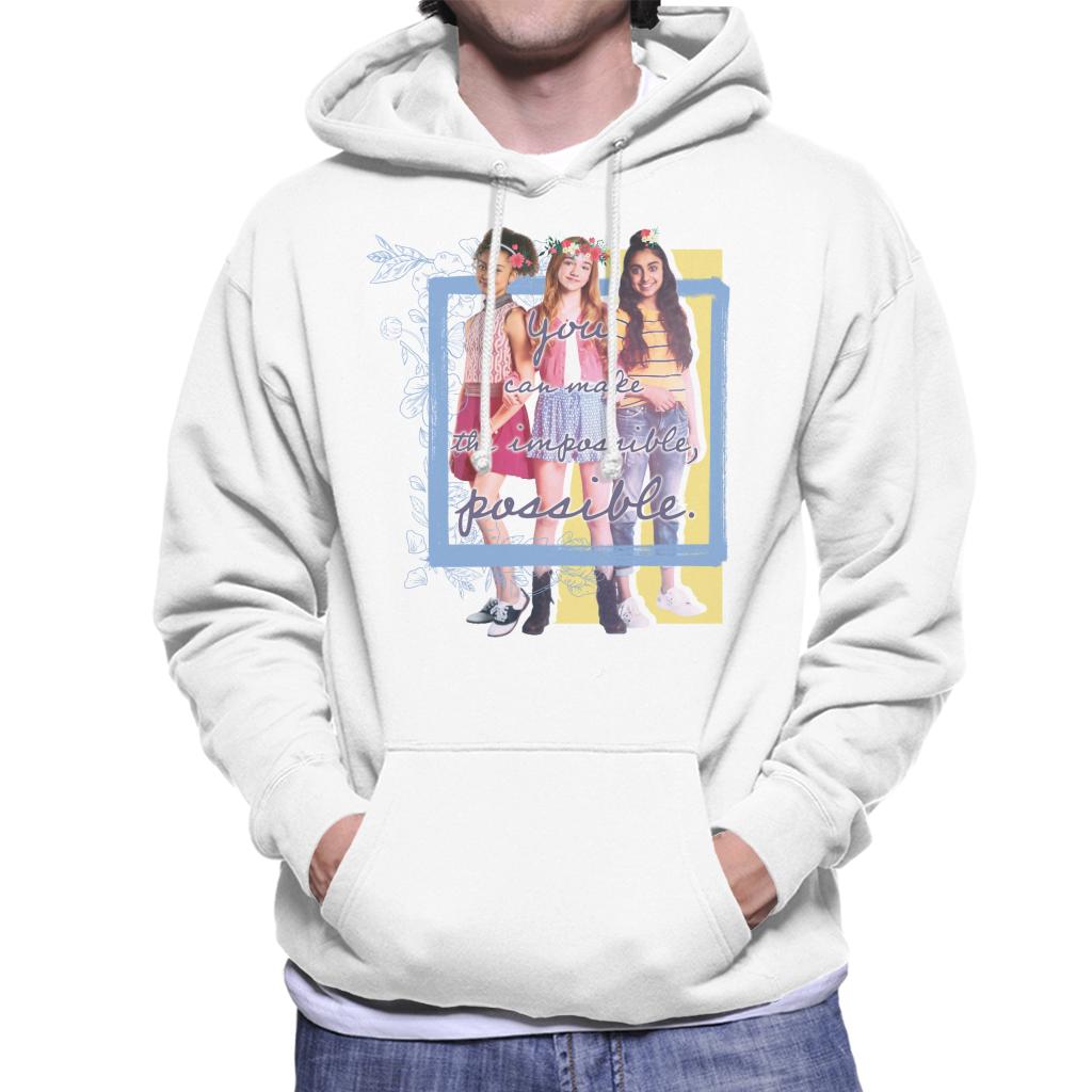 Holly Hobbie You Can Make The Impossible Possible Men's Hooded Sweatshirt-ALL + EVERY