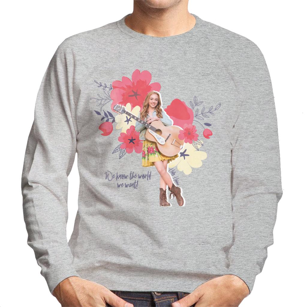 Holly Hobbie We Know The World We Want Men's Sweatshirt-ALL + EVERY