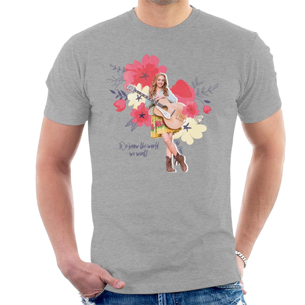 Holly Hobbie We Know The World We Want Men's T-Shirt-ALL + EVERY