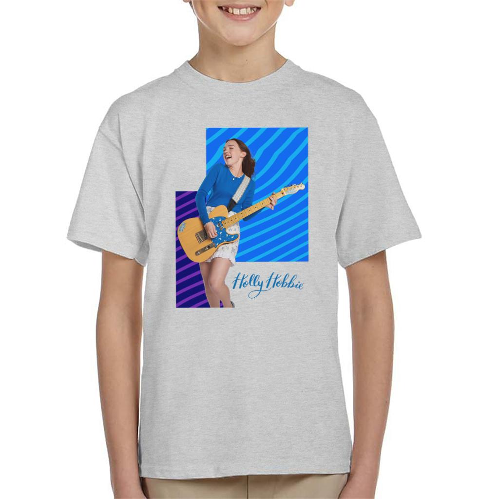 Holly Hobbie Playing Guitar Kid's T-Shirt-ALL + EVERY