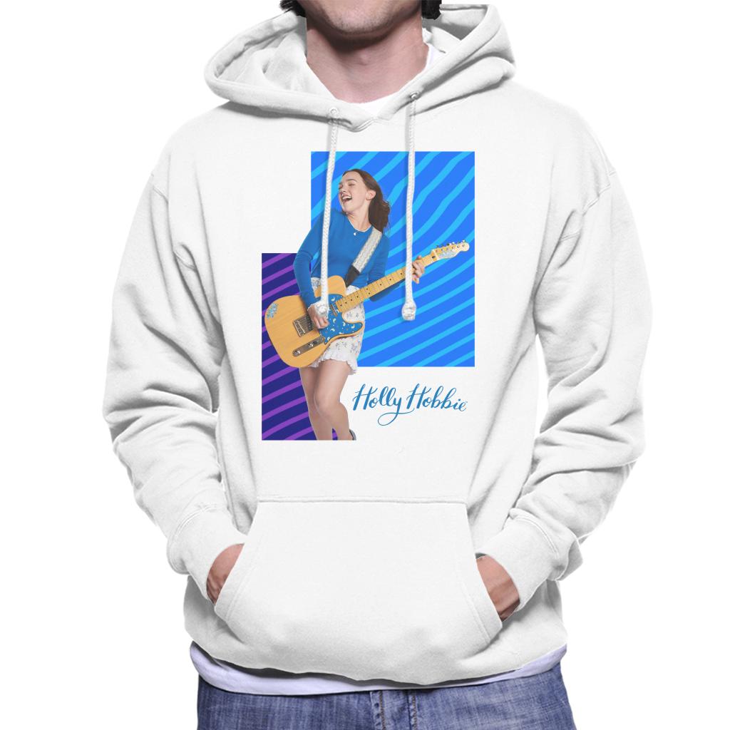 Holly Hobbie Playing Guitar Men's Hooded Sweatshirt-ALL + EVERY