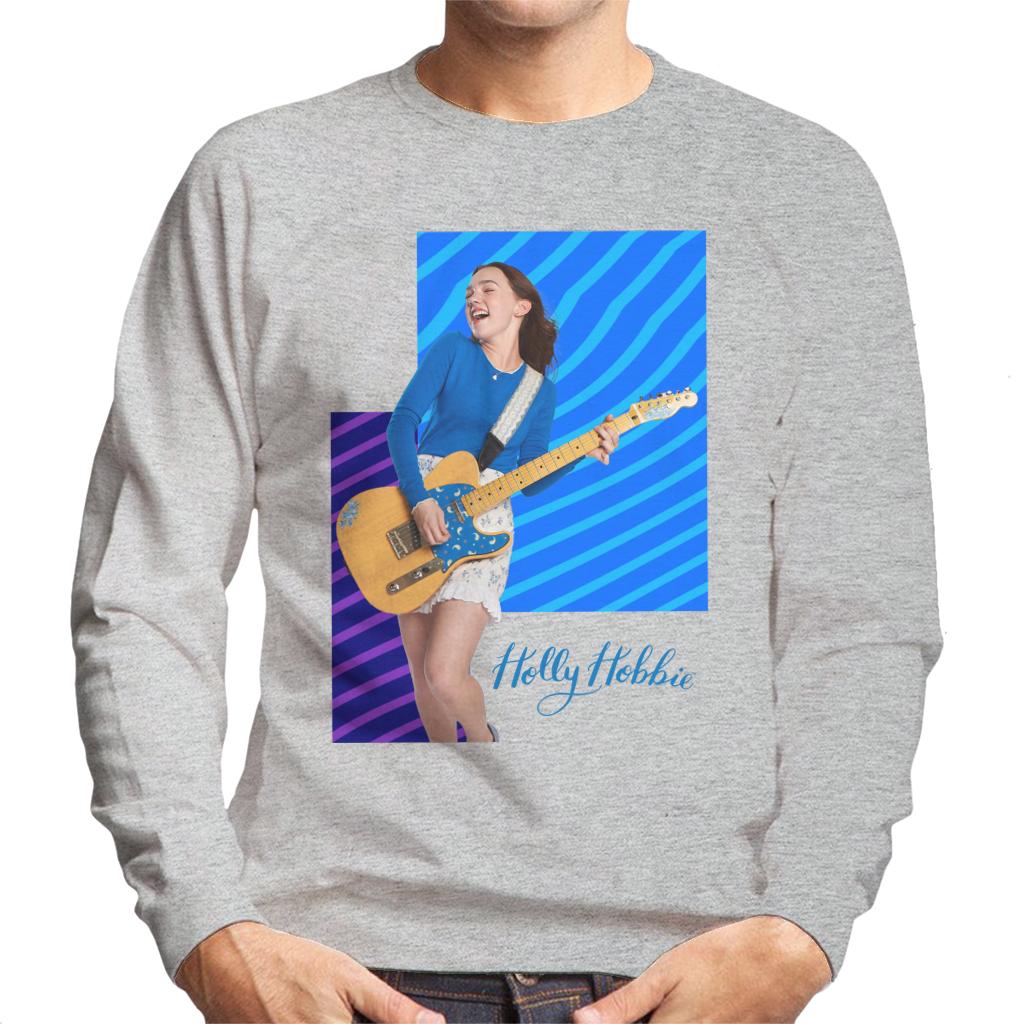 Holly Hobbie Playing Guitar Men's Sweatshirt-ALL + EVERY