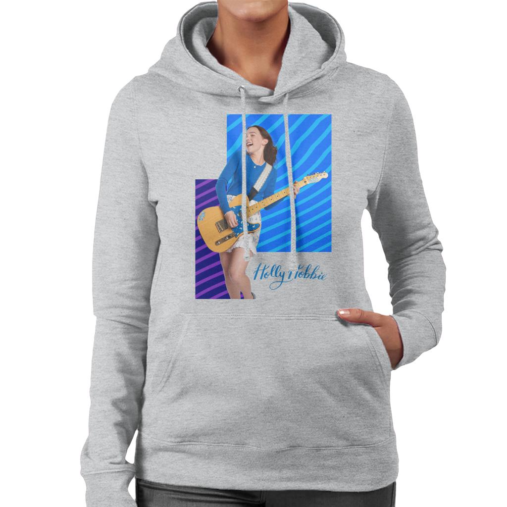 Holly Hobbie Playing Guitar Women's Hooded Sweatshirt-ALL + EVERY