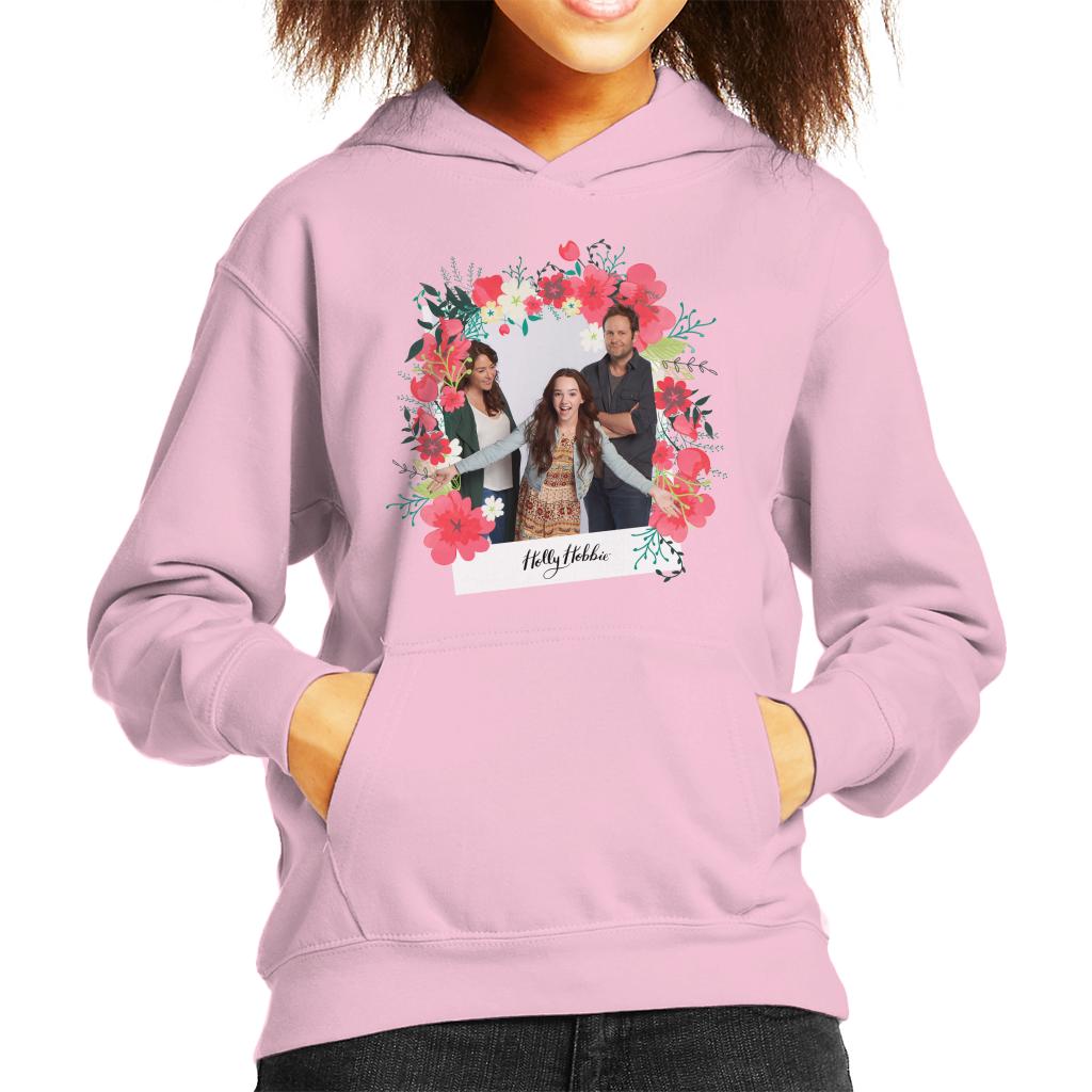 Holly Hobbie With Robert And Katherine Kid's Hooded Sweatshirt-ALL + EVERY