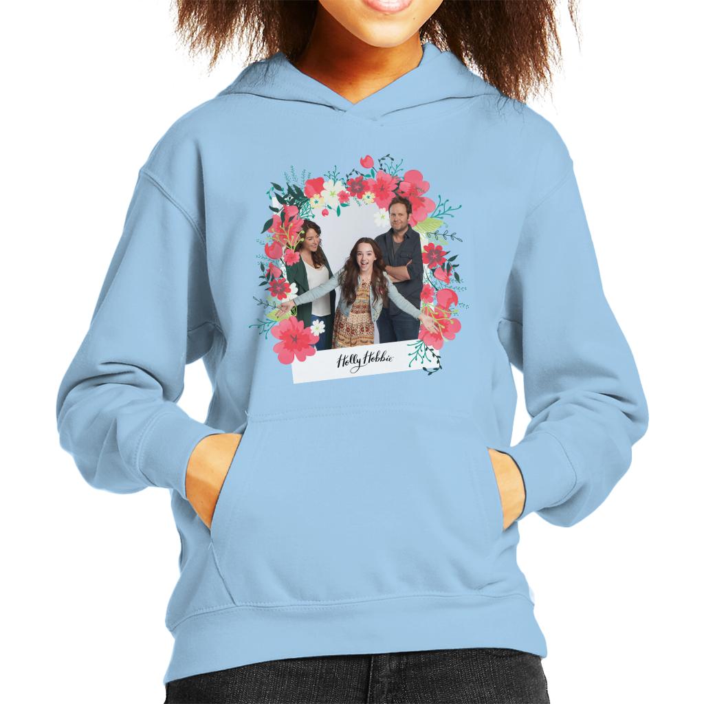 Holly Hobbie With Robert And Katherine Kid's Hooded Sweatshirt-ALL + EVERY