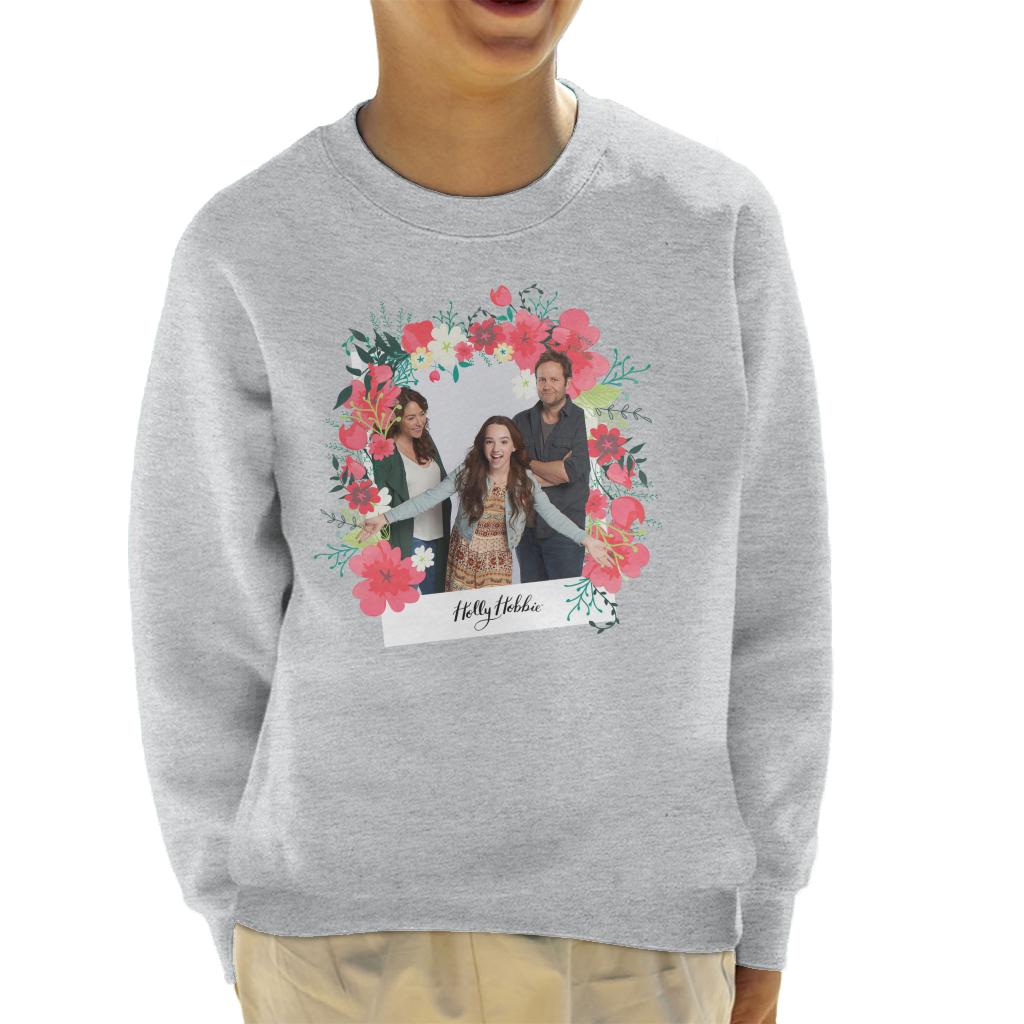 Holly Hobbie With Robert And Katherine Kid's Sweatshirt-ALL + EVERY