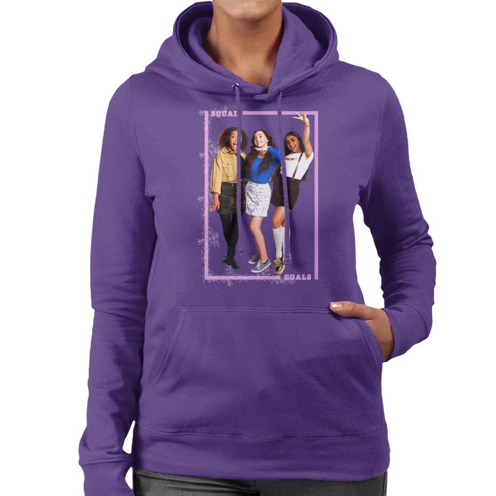 Holly Hobbie Squad Goals Women's Hooded Sweatshirt-ALL + EVERY