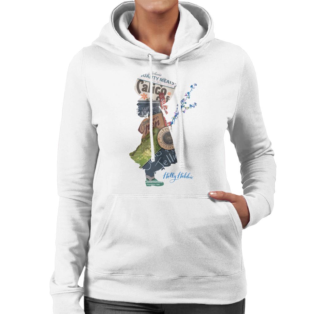 Holly Hobbie Welcome To Collinsville Women's Hooded Sweatshirt-ALL + EVERY