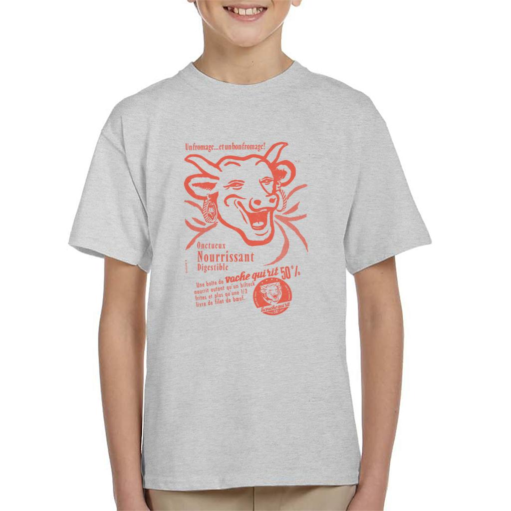 The Laughing Cow Unfromage Et Unbon Fromage Kid's T-Shirt-ALL + EVERY