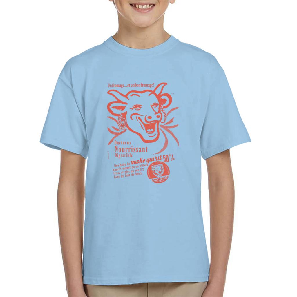 The Laughing Cow Unfromage Et Unbon Fromage Kid's T-Shirt-ALL + EVERY