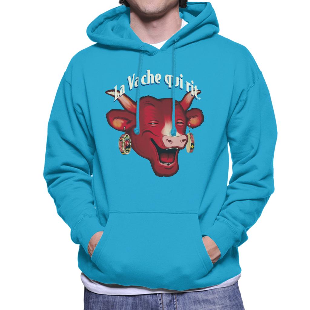 The Laughing Cow La Vache Qui Rit Men's Hooded Sweatshirt-ALL + EVERY