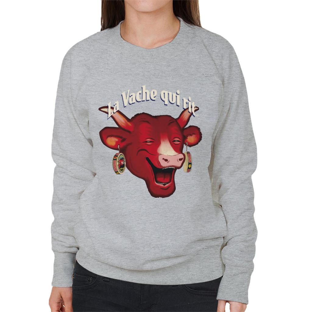 The Laughing Cow La Vache Qui Rit Women's Sweatshirt-ALL + EVERY