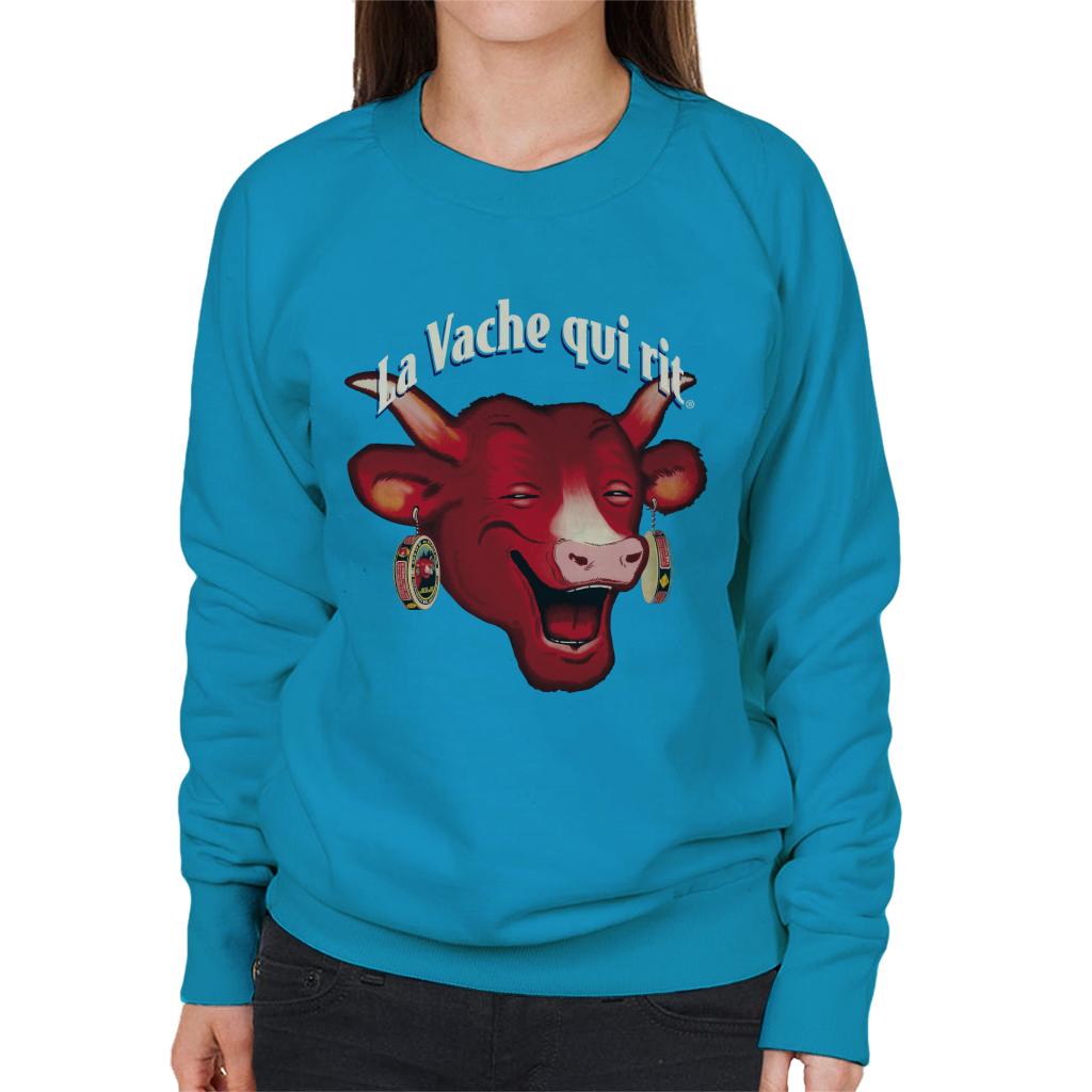 The Laughing Cow La Vache Qui Rit Women's Sweatshirt-ALL + EVERY