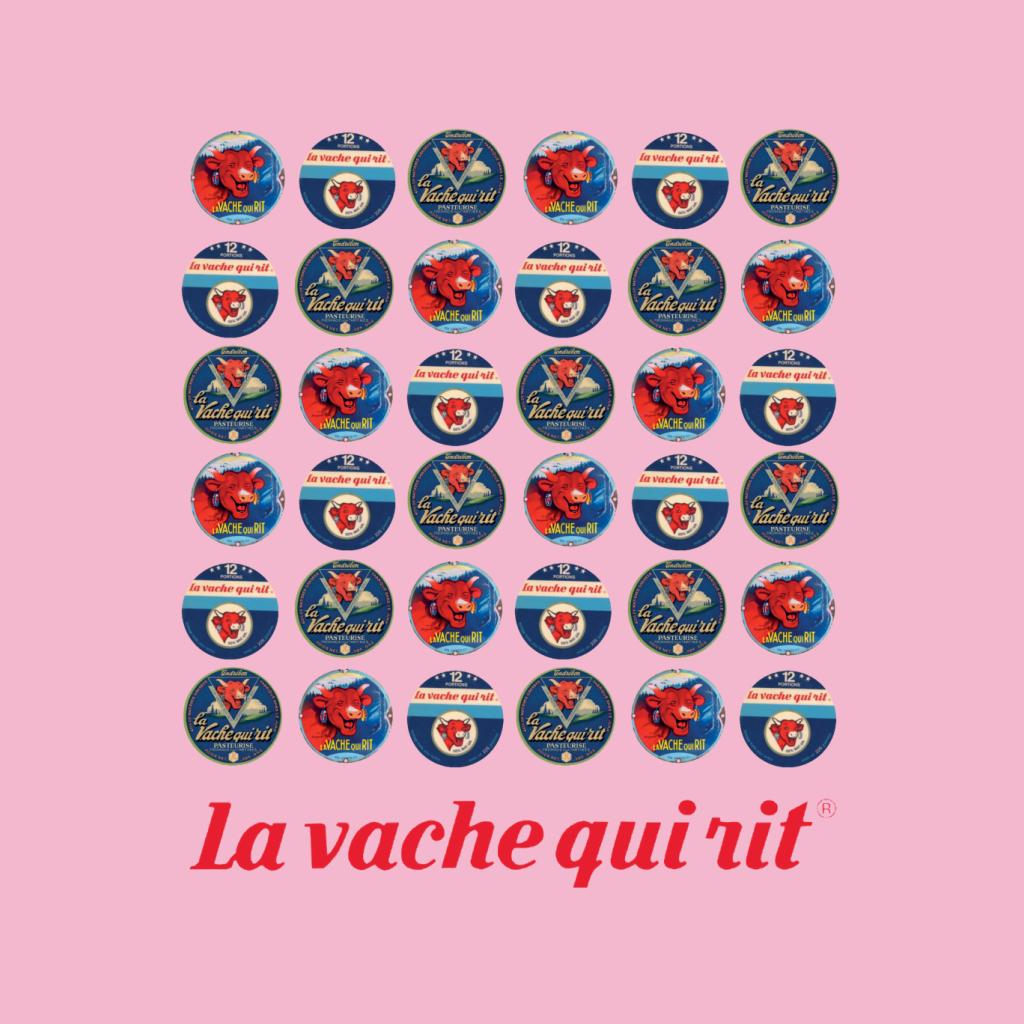 The Laughing Cow 1960s Retro Logo Montage Women's Sweatshirt-ALL + EVERY