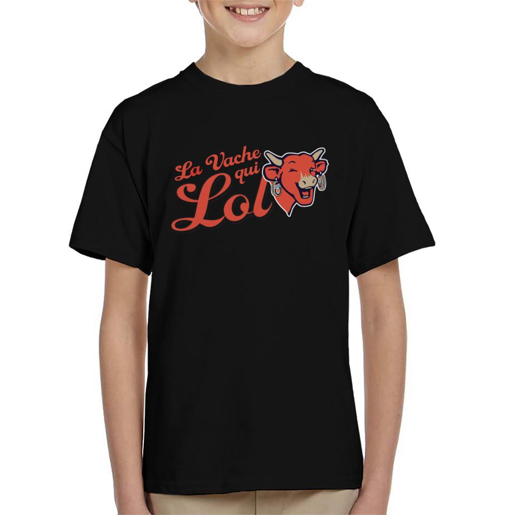 The Laughing Cow The Cow That Laughs Kid's T-Shirt-ALL + EVERY