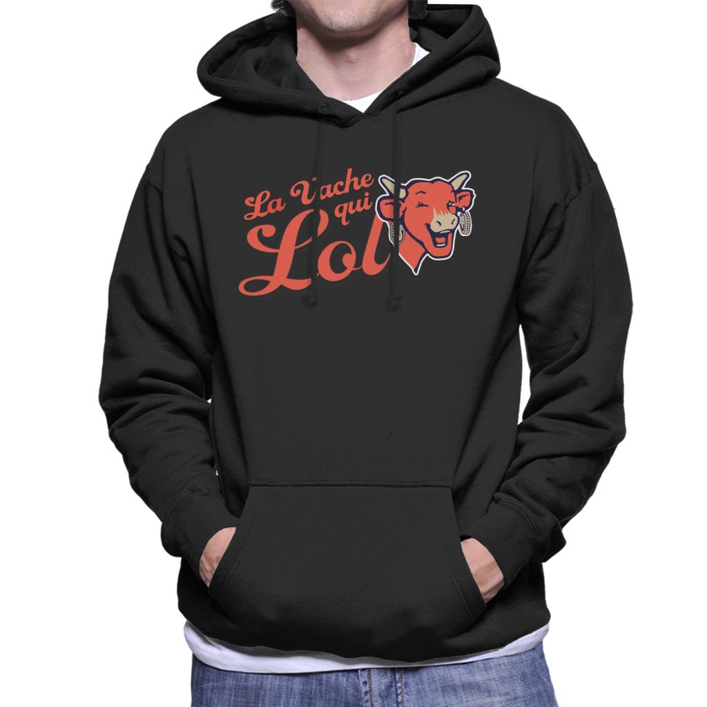 The Laughing Cow The Cow That Laughs Men's Hooded Sweatshirt-ALL + EVERY