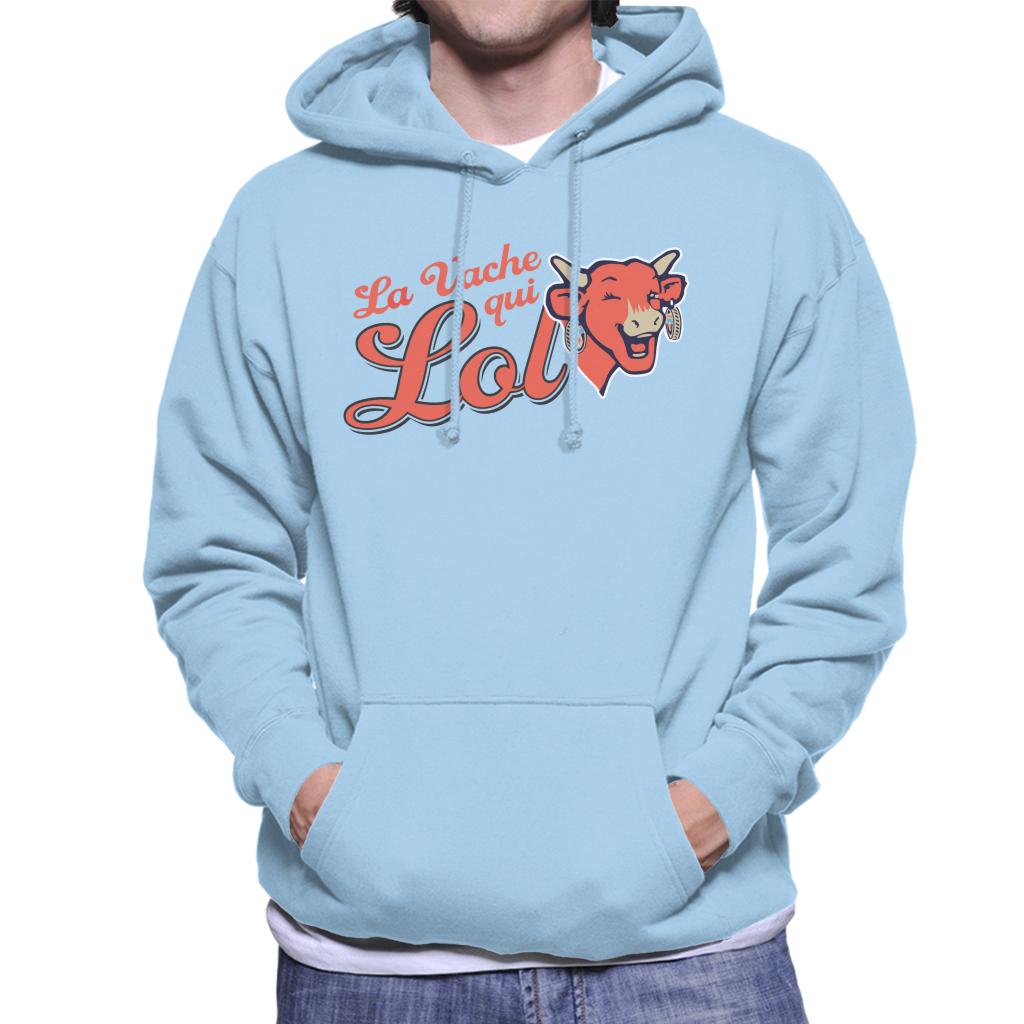 The Laughing Cow The Cow That Laughs Men's Hooded Sweatshirt-ALL + EVERY