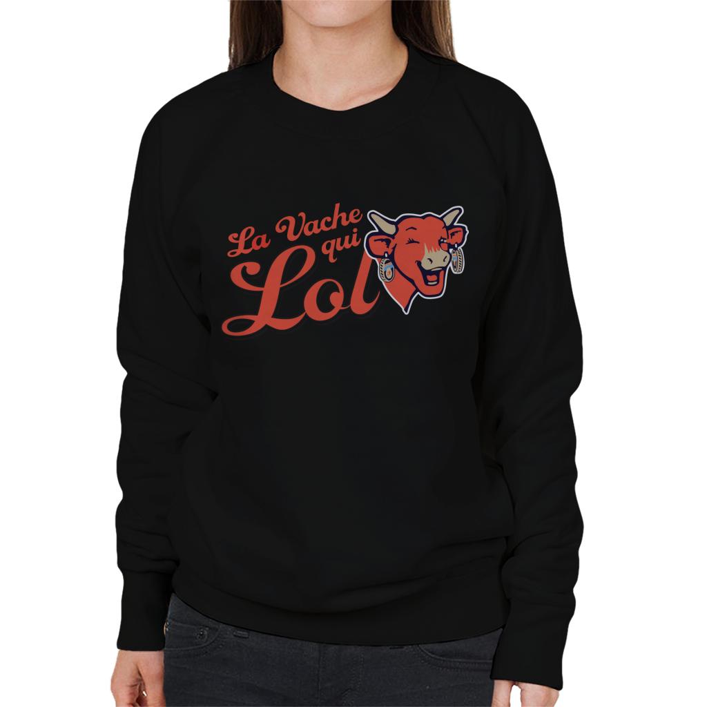 The Laughing Cow The Cow That Laughs Women's Sweatshirt-ALL + EVERY