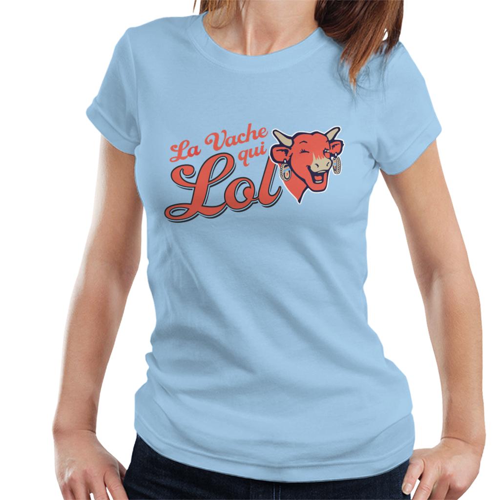 The Laughing Cow The Cow That Laughs Women's T-Shirt-ALL + EVERY