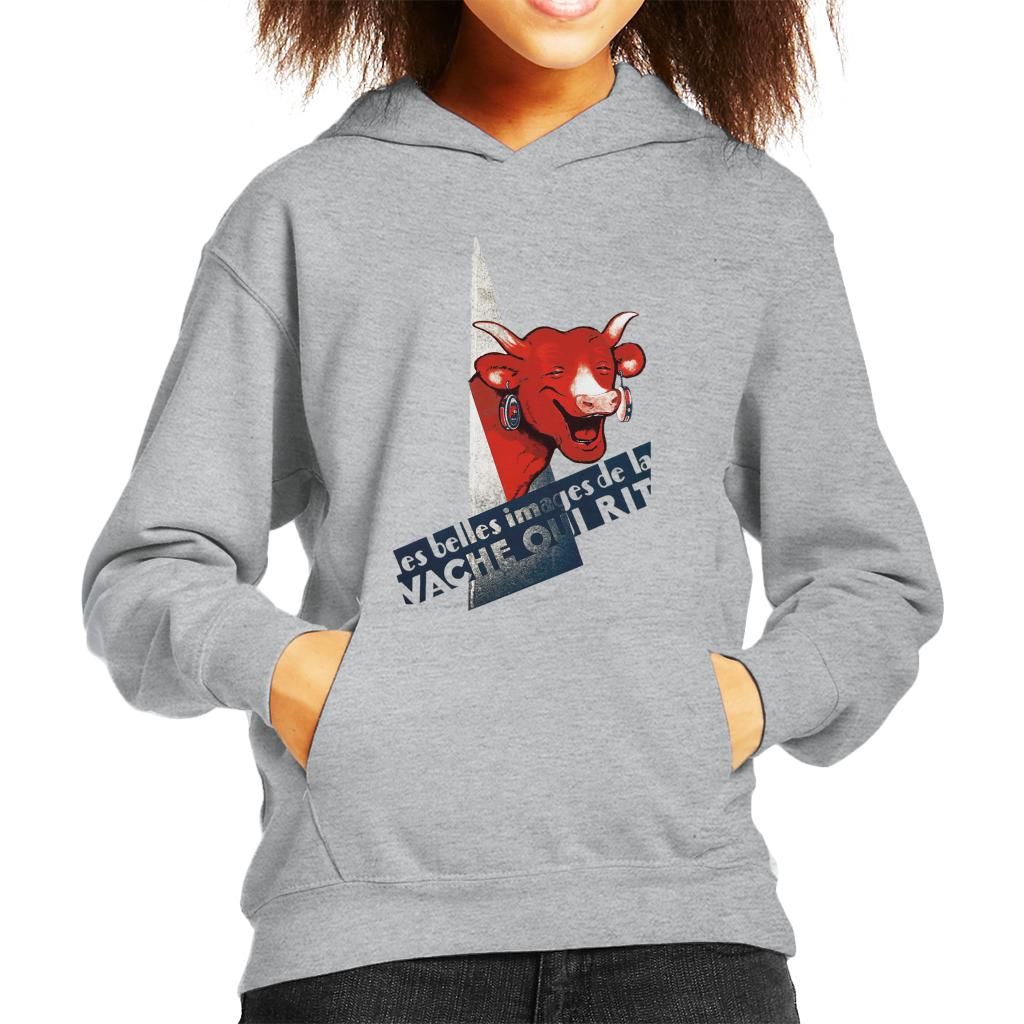 The Laughing Cow A Beautiful Image Kid's Hooded Sweatshirt-ALL + EVERY