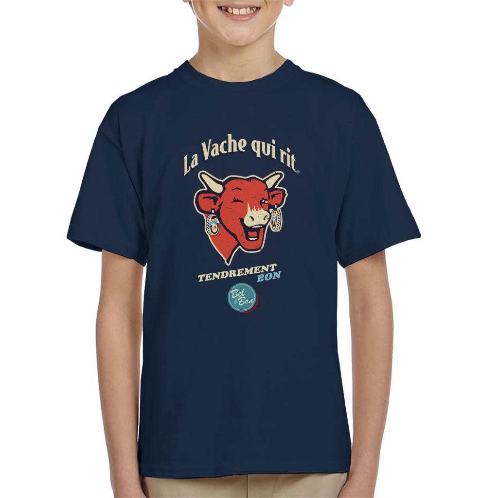 The Laughing Cow Tendrement Bon Kid's T-Shirt-ALL + EVERY