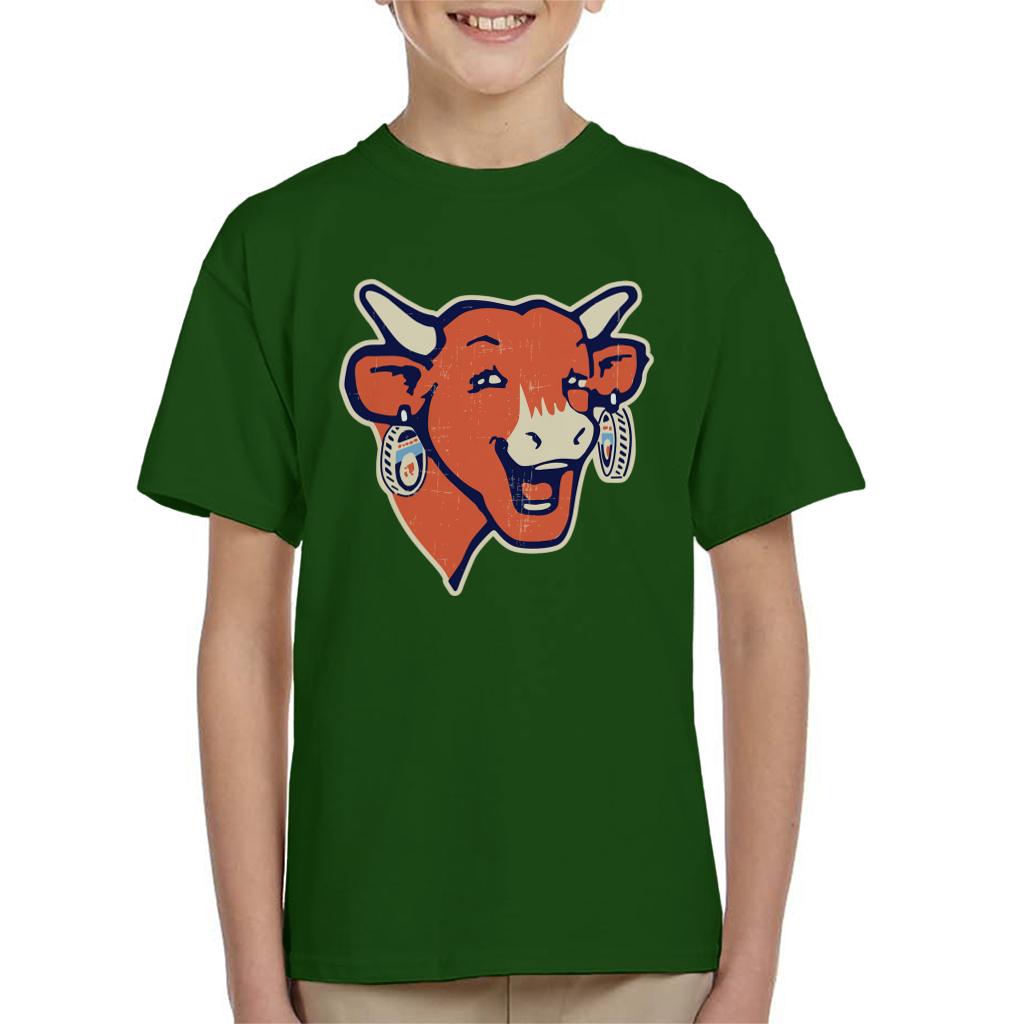 The Laughing Cow Modern Logo Kid's T-Shirt-ALL + EVERY