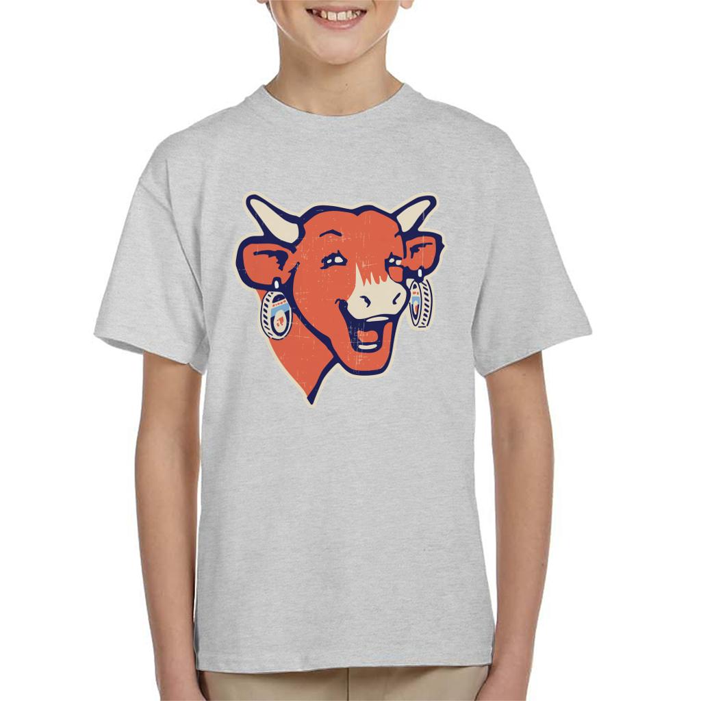 The Laughing Cow Modern Logo Kid's T-Shirt-ALL + EVERY